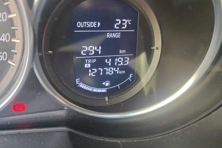 Used Mazda CX-5 2015 2.0L Automatic Two-Wheel Drive Urban Version Odometer Close Up