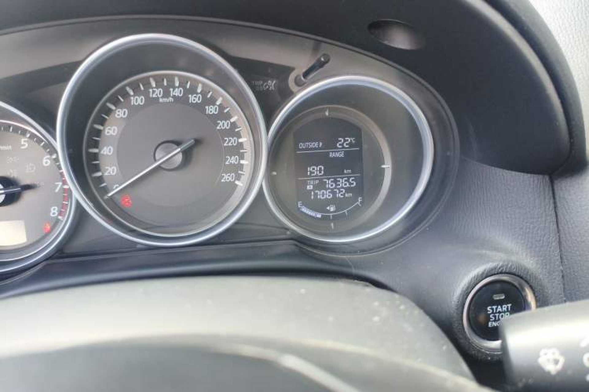 Used Mazda CX-5 2015 2.0L Automatic Two-Wheel Drive Urban Version Odometer Close Up