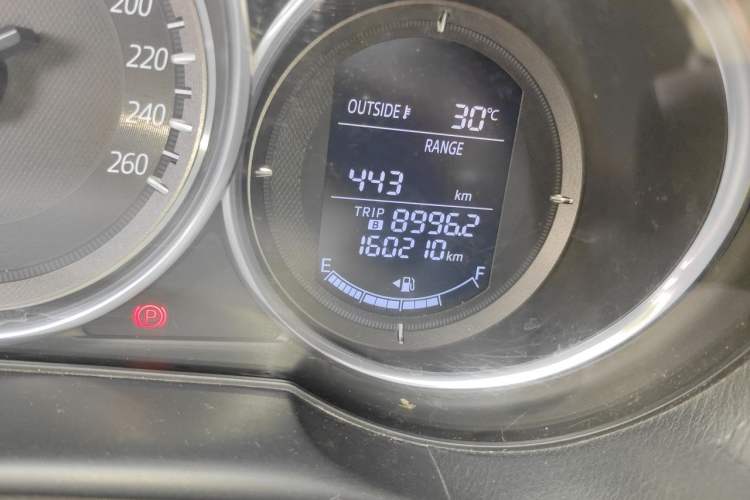 Used Mazda CX-5 2015 2.0L Automatic Two-Wheel Drive Urban Version Odometer Close Up