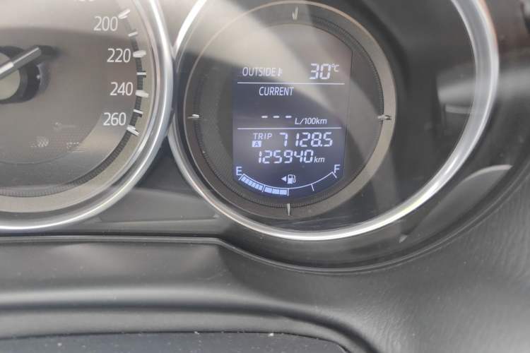 Used Mazda CX-5 2015 2.0L Automatic Two-Wheel Drive Urban Version Odometer Close Up