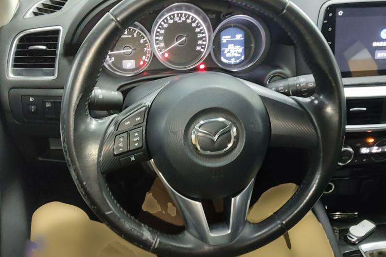 Used Mazda CX-5 2015 2.0L Automatic Two-Wheel Drive Urban Version Steering Wheel