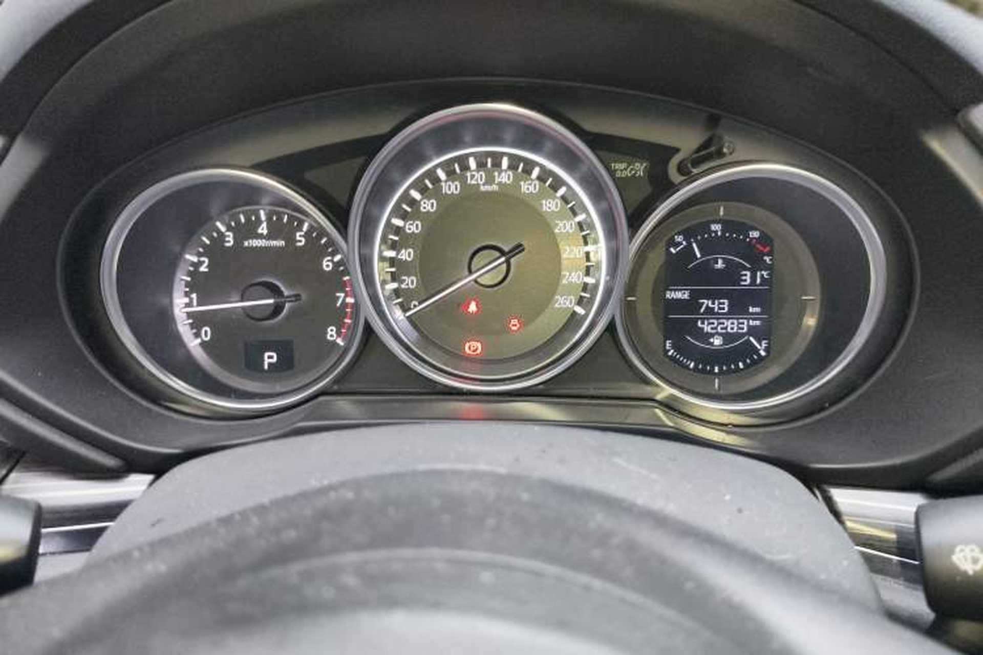 Used Mazda CX-5 2017 2.0L Automatic 2WD Smart Enjoyment Version China VI Standard Odometer Close Up