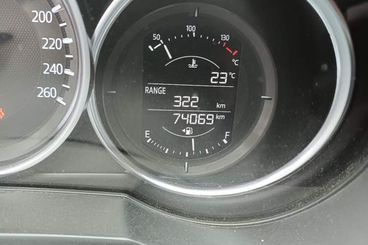 Used Mazda CX-5 2017 2.0L Automatic 2WD Smart Enjoyment Version China VI Standard Odometer Close Up
