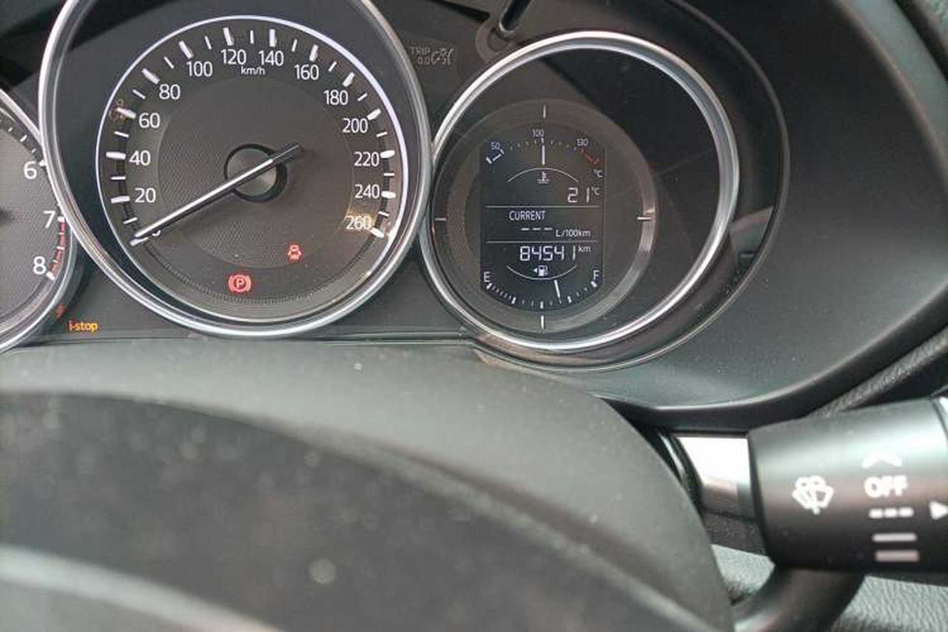 Used Mazda CX-5 2017 2.0L Manual Two-Wheel Drive Comfort Version China V Standard Odometer Close Up