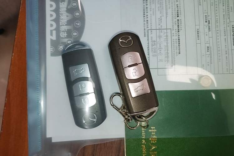 Used Mazda CX-5 2017 2.0L Automatic 2WD Smart Enjoyment Version China V Standard Vehicle Key