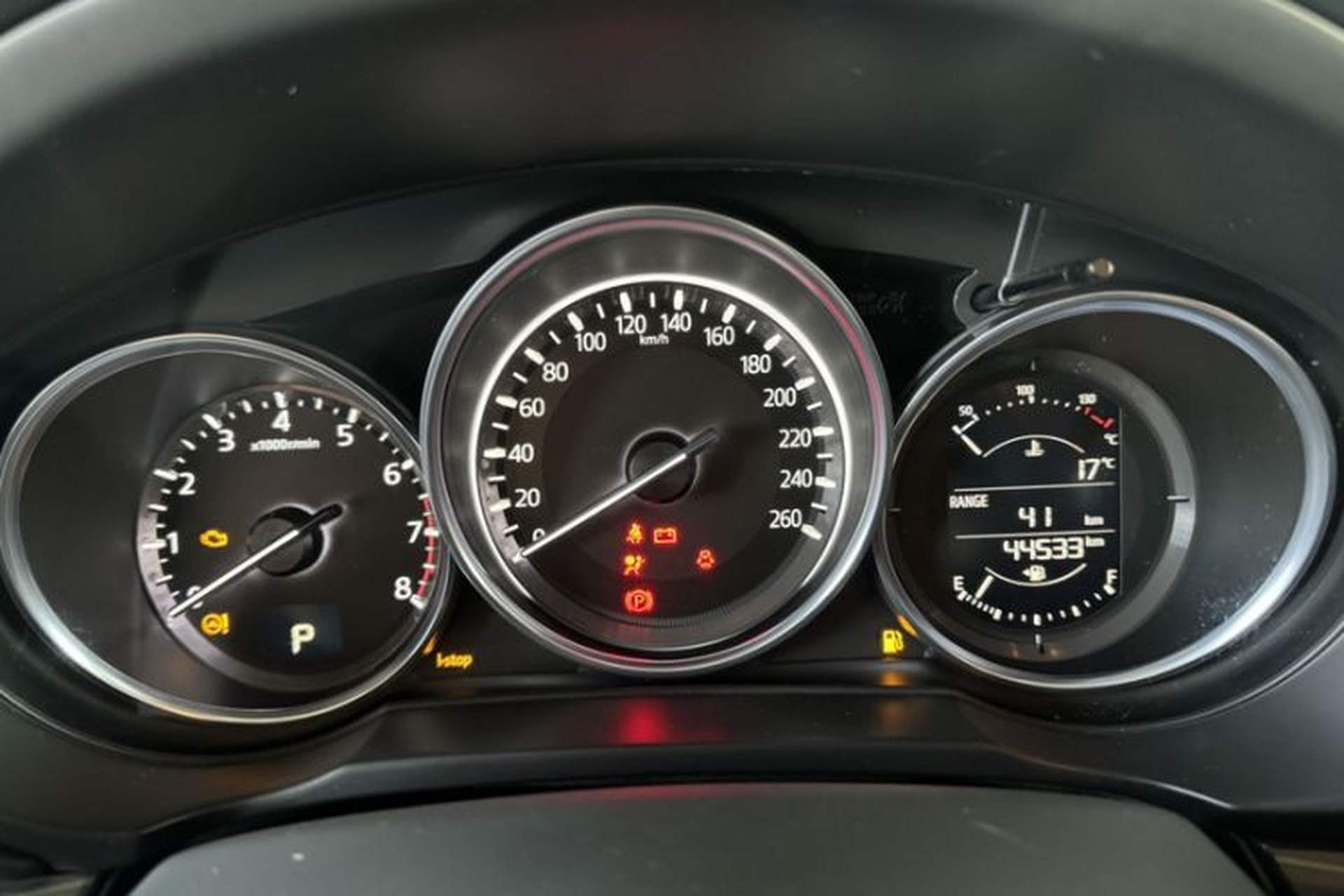 Used Mazda CX-5 2017 2.0L Automatic 2WD Smart Enjoyment Version China V Standard Odometer Close Up