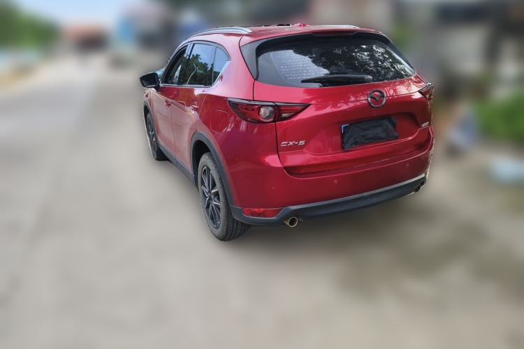 Used Mazda CX-5 2017 2.5L Automatic 2WD ZhiZun Version China V Standard Rear Left 45 Deg