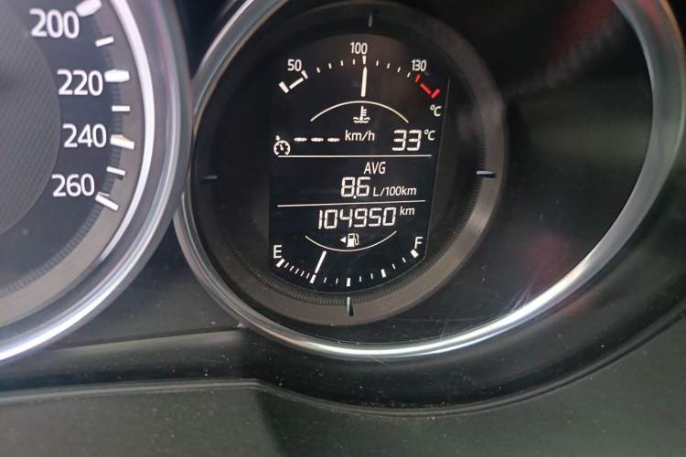 Used Mazda CX-5 2017 2.0L Automatic 2WD Smart Enjoyment Version China VI Standard Odometer Close Up