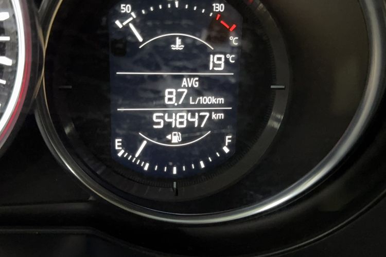 Used Mazda CX-5 2017 2.0L Manual Two-Wheel Drive Comfort Version China V Standard Odometer Close Up