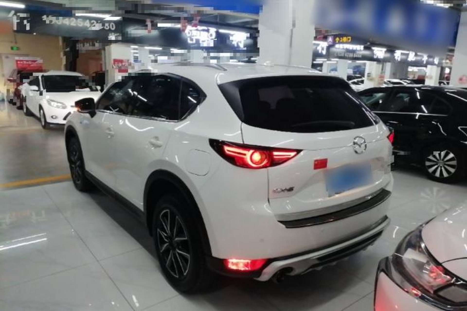 Used Mazda CX-5 2017 2.5L Automatic 2WD ZhiZun Version China V Standard Rear Left 45 Deg