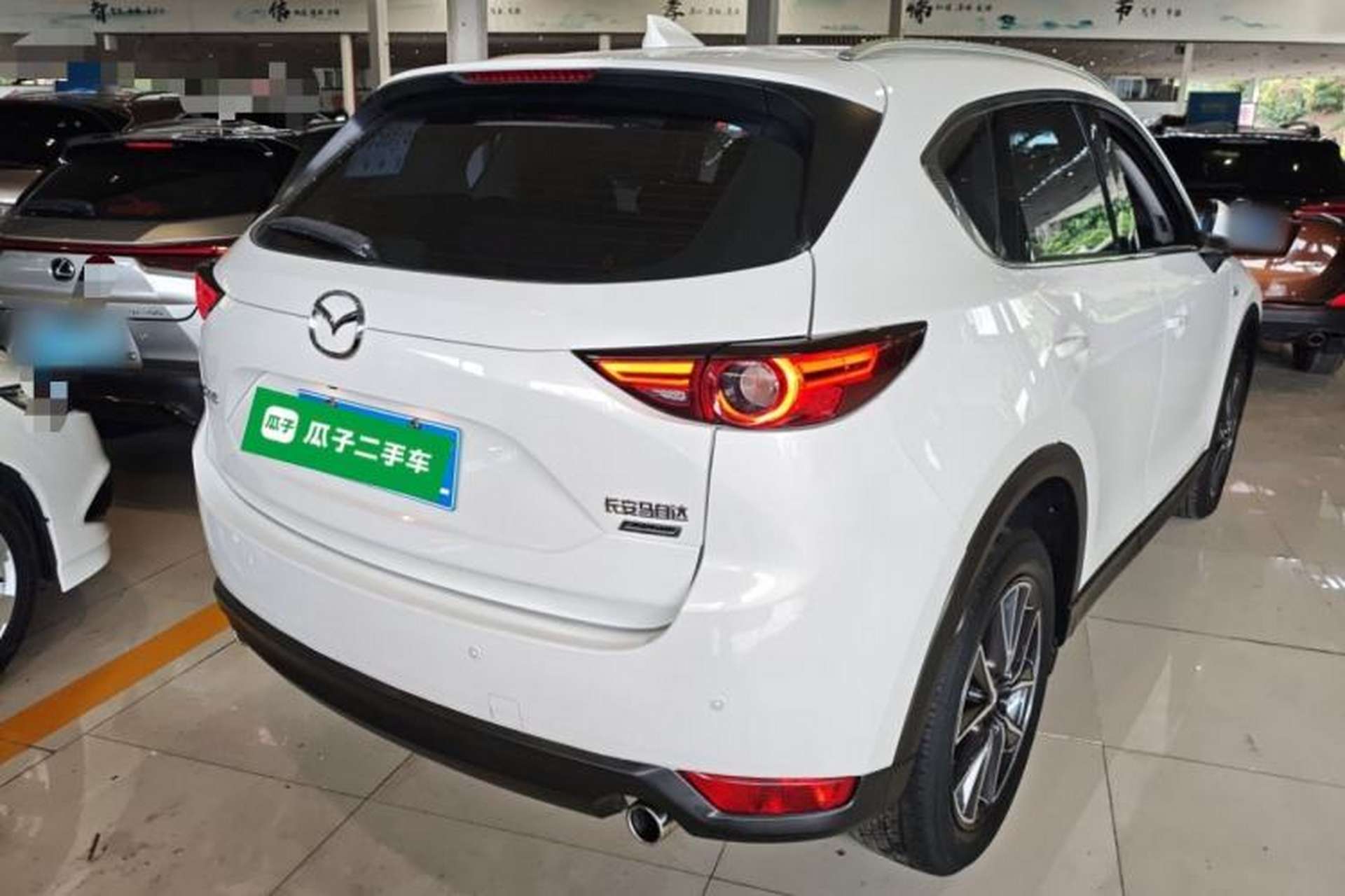 Used Mazda CX-5 2017 2.5L Automatic 4x4 ZhiZun Version China V Standard Rear Right 45 Deg