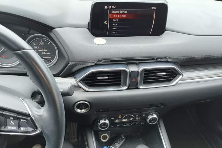 Used Mazda CX-5 2019 Cloud-Controlled Version 2.5L Automatic Two-Wheel Drive Prestige Model China V Standard Audio And AC Panel