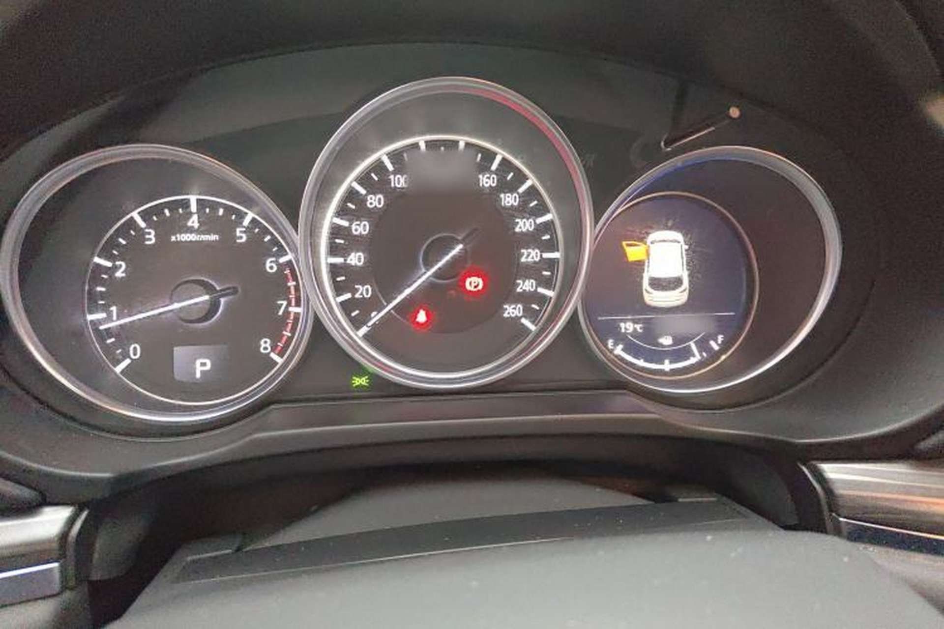 Used Mazda CX-5 2019 Cloud-Controlled Version 2.5L Automatic Two-Wheel Drive Luxury Trim China VI Standard Instrument Cluster