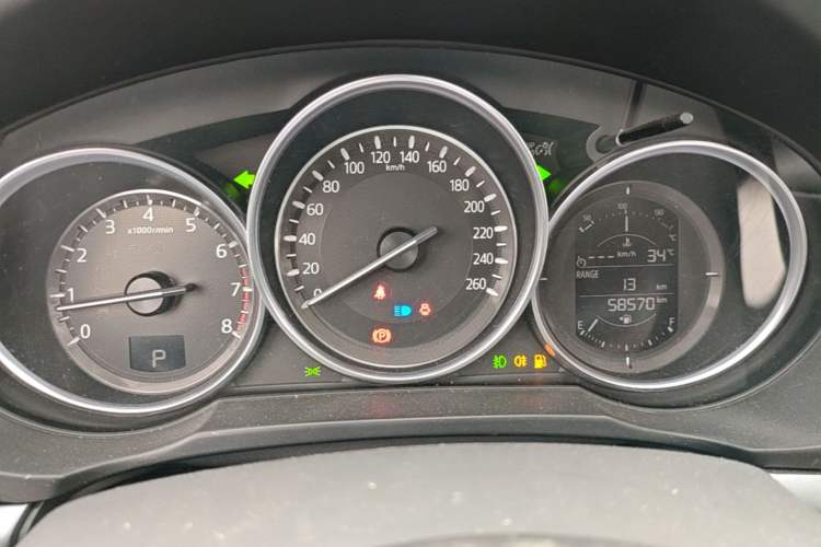 Used Mazda CX-5 2019 Cloud-Controlled Version 2.0L Automatic 2WD Smart Style China V Standard Instrument Cluster
