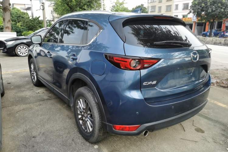 Used Mazda CX-5 2020 Revised Version 2.0L Automatic Two-Wheel Drive ZhiZun Trim Rear Left 45 Deg