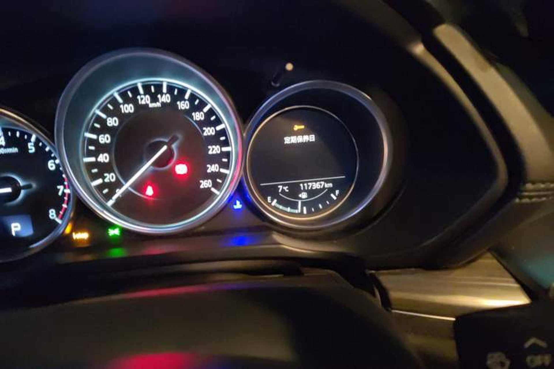Used Mazda CX-5 2020 Revised Version 2.0L Automatic Two-Wheel Drive ZhiZun Trim Odometer Close Up