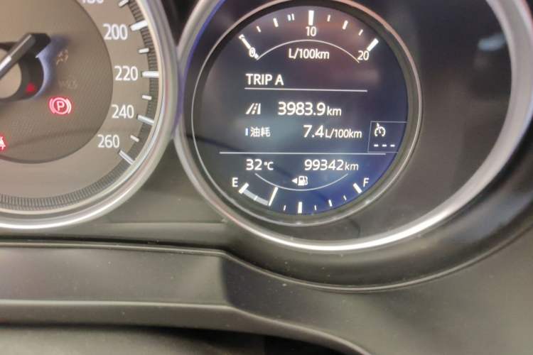 Used Mazda CX-5 2020 Revised Version 2.0L Automatic Two-Wheel Drive Smart Type Odometer Close Up