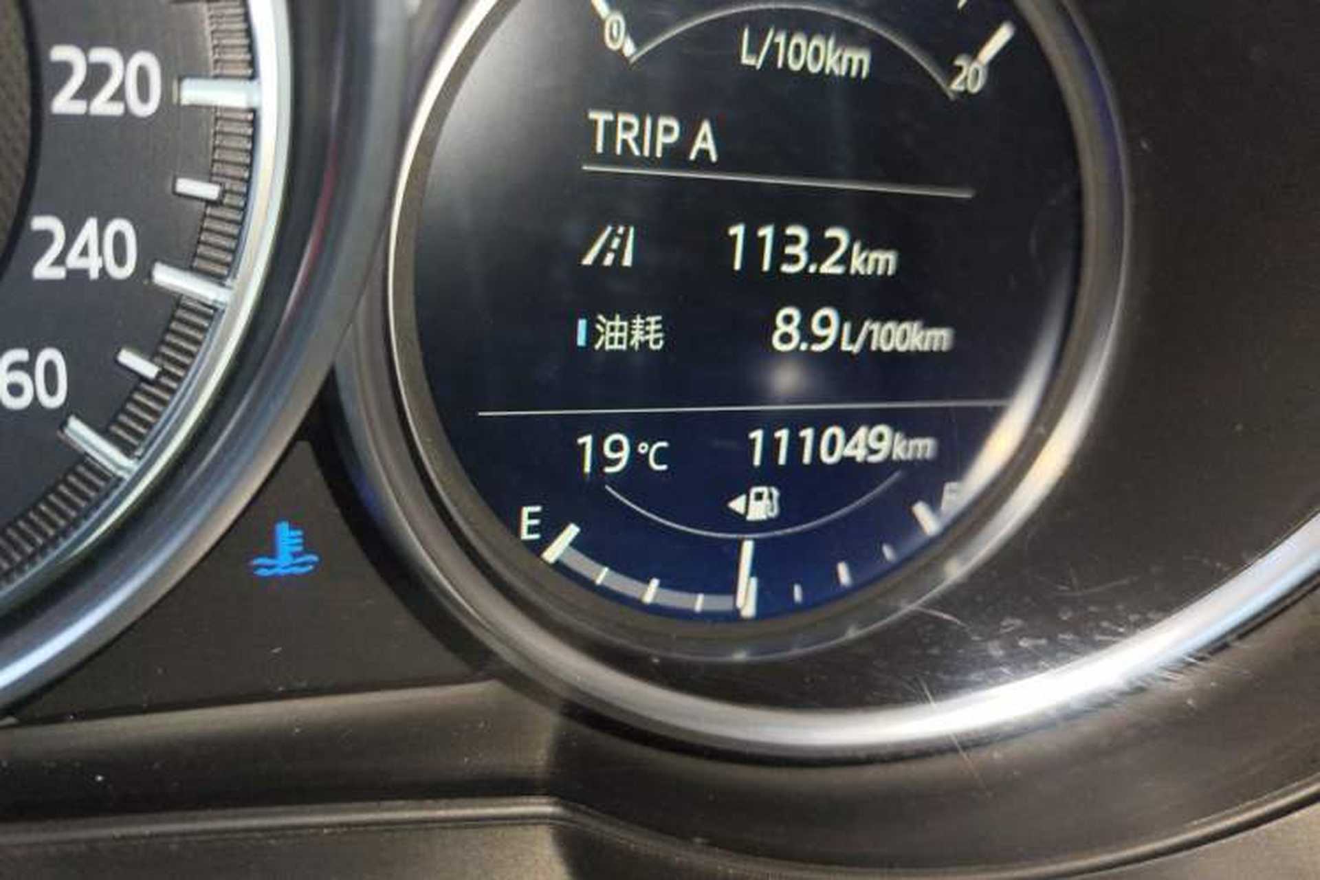 Used Mazda CX-5 2020 2.0L Automatic Two-Wheel Drive Smart Version Odometer Close Up