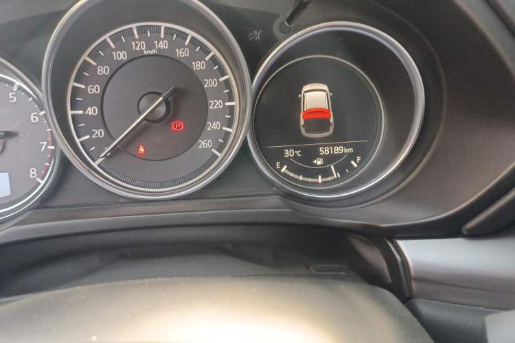 Used Mazda CX-5 2020 2.5L Automatic Two-Wheel Drive Smart Version Odometer Close Up