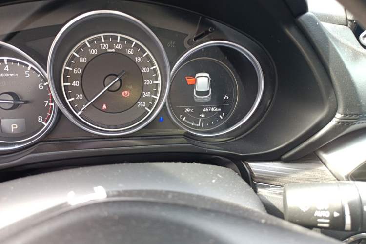 Used Mazda CX-5 2020 Revised Version 2.5L Automatic All-Wheel Drive ZhiZun Edition Odometer Close Up