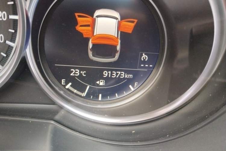 Used Mazda CX-5 2020 Revised Version 2.0L Automatic Two-Wheel Drive Smart Type Odometer Close Up