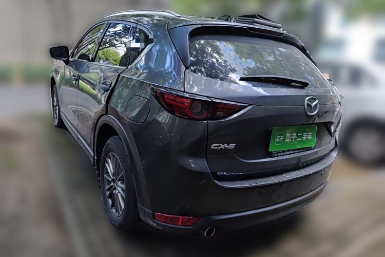 Used Mazda CX-5 2020 Revised Version 2.0L Automatic Two-Wheel Drive ZhiZun Trim Rear Left 45 Deg