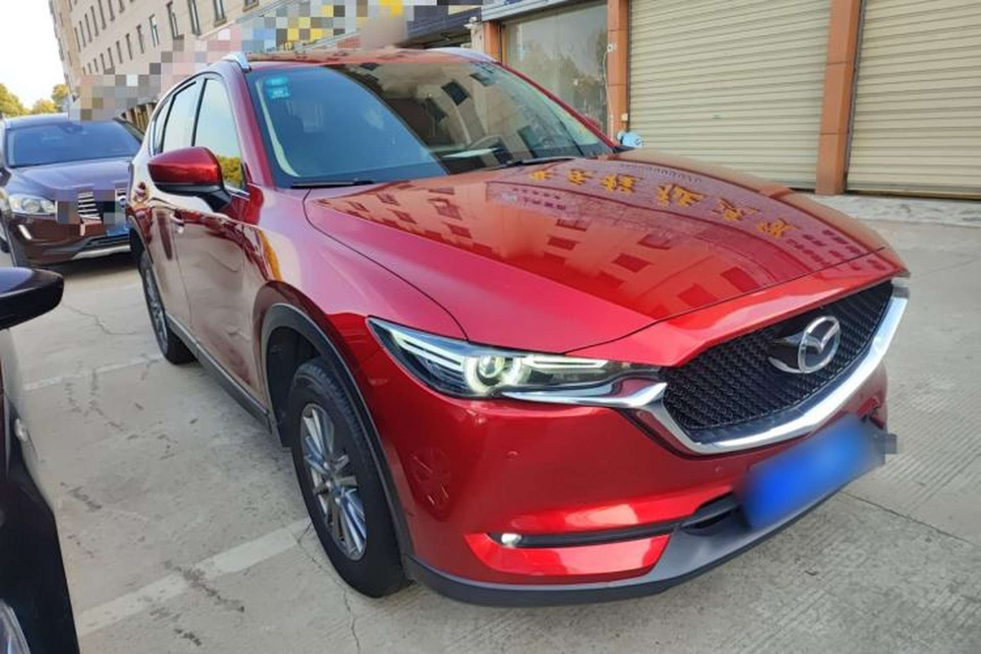 Used Mazda CX-5 2020 Revised Version 2.0L Automatic Two-Wheel Drive ZhiZun Trim Front Right 45 Deg