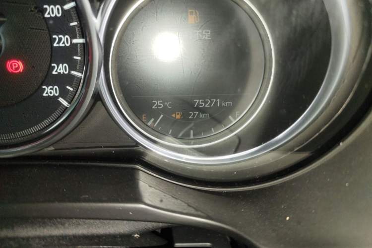 Used Mazda CX-5 2020 Revised Version 2.0L Automatic Two-Wheel Drive Smart Type Odometer Close Up