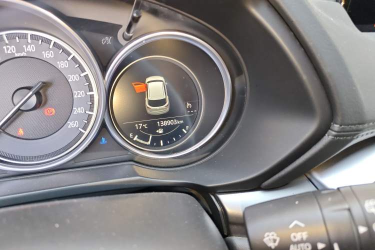 Used Mazda CX-5 2020 2.5L Automatic Two-Wheel Drive Smart Version Odometer Close Up