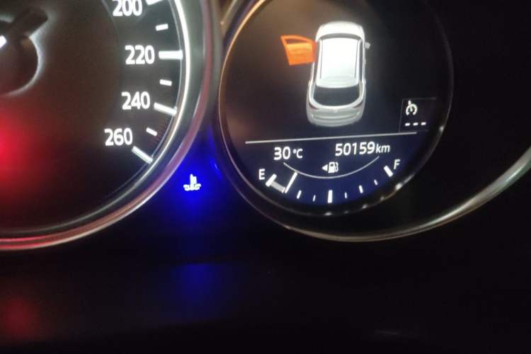 Used Mazda CX-5 2020 2.5L Automatic Two-Wheel Drive ZhiZun Version Odometer Close Up