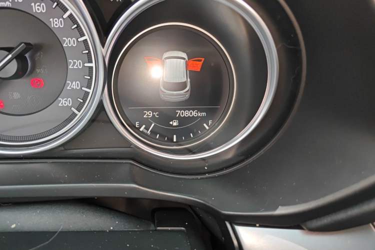 Used Mazda CX-5 2020 Revised Version 2.0L Automatic Two-Wheel Drive Smart Type Odometer Close Up