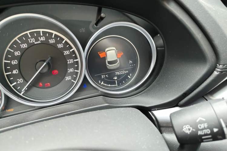 Used Mazda CX-5 2020 2.0L Automatic Two-Wheel Drive Smart Version Odometer Close Up