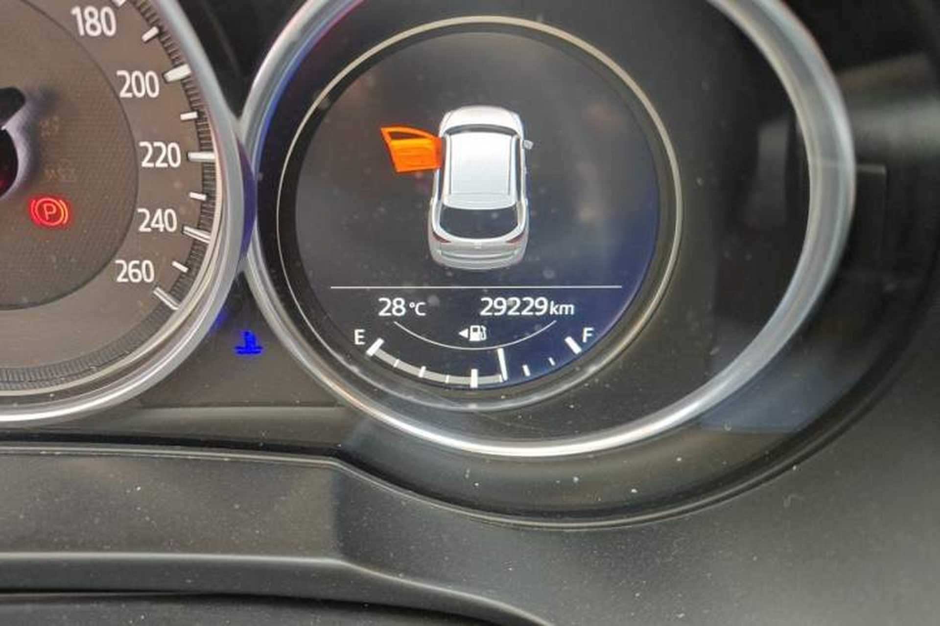 Used Mazda CX-5 2020 2.0L Automatic Two-Wheel Drive ZhiZun Version Odometer Close Up