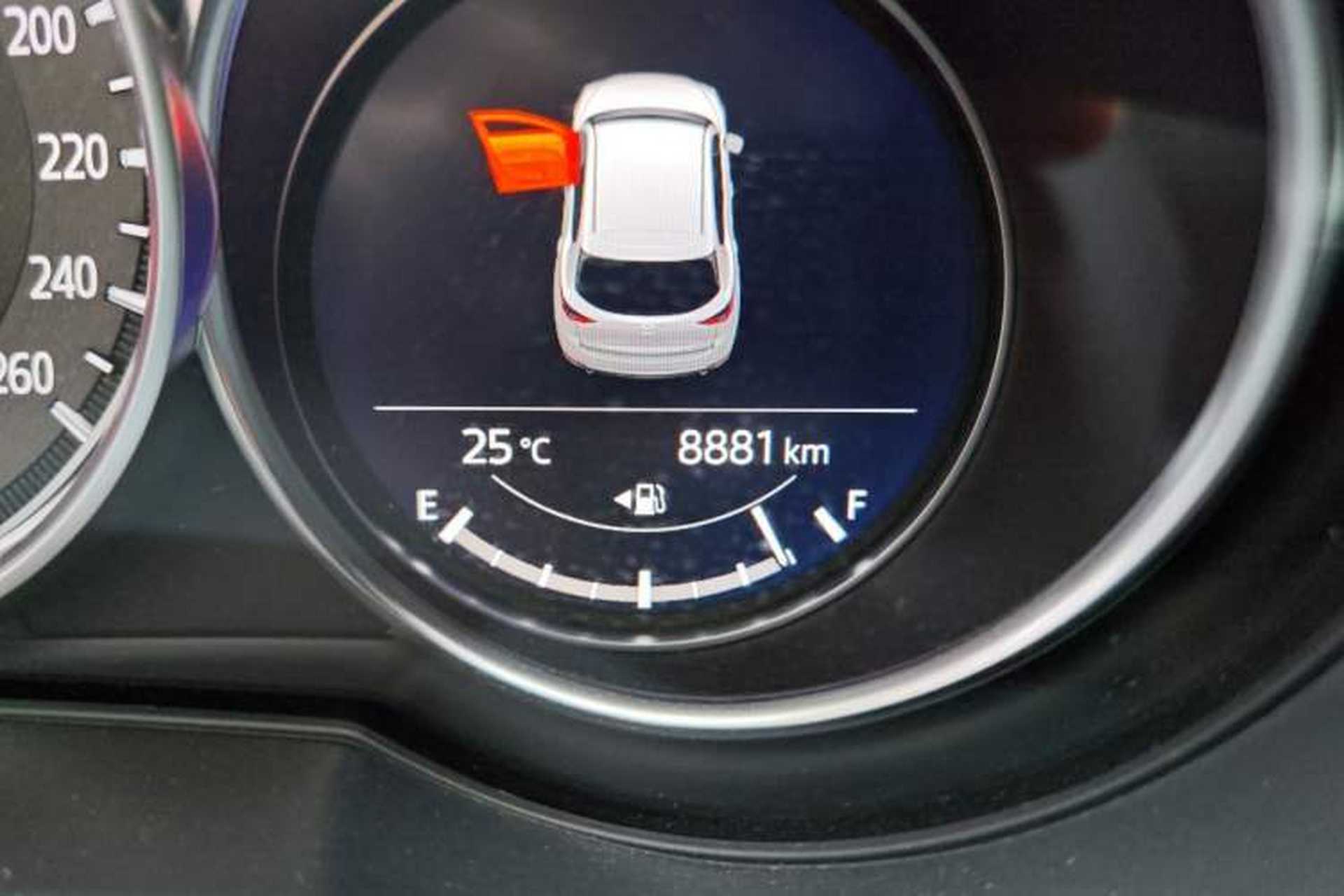 Used Mazda CX-5 2020 2.5L Automatic Two-Wheel Drive ZhiZun Version Odometer Close Up