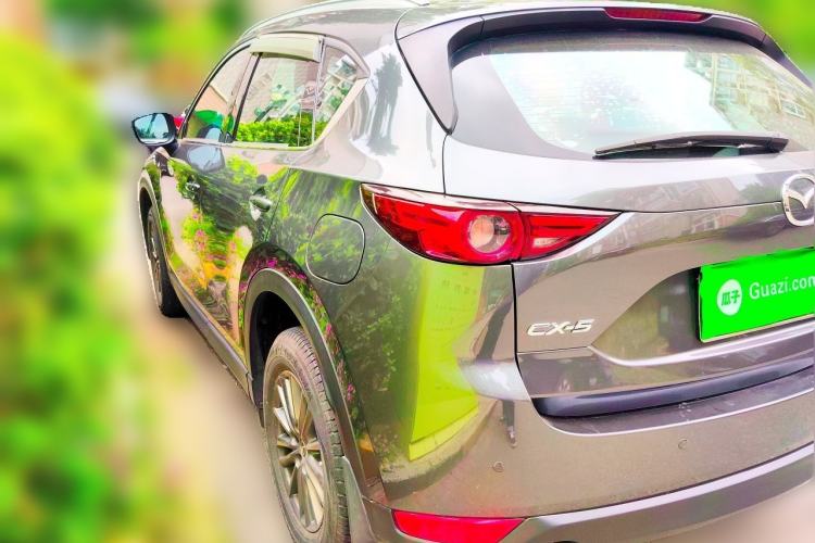Used Mazda CX-5 2020 Revised Version 2.0L Automatic Two-Wheel Drive ZhiZun Trim Rear Left 45 Deg