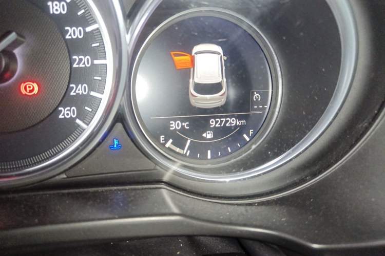 Used Mazda CX-5 2020 Revised Version 2.0L Automatic Two-Wheel Drive Smart Type Odometer Close Up