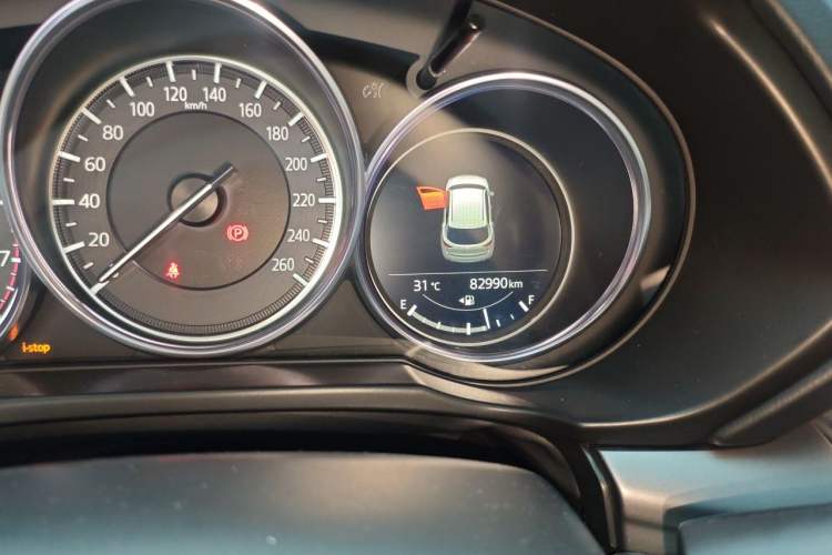 Used Mazda CX-5 2020 Revised Version 2.0L Automatic Two-Wheel Drive Smart Type Odometer Close Up