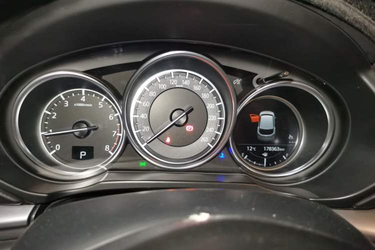Used Mazda CX-5 2020 Revised Version 2.0L Automatic Two-Wheel Drive Smart Type Odometer Close Up