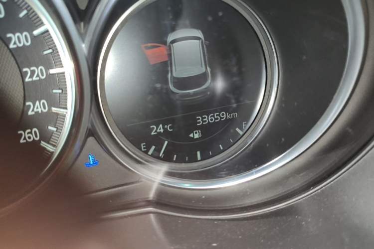 Used Mazda CX-5 2020 2.0L Automatic Two-Wheel Drive Smart Version Odometer Close Up