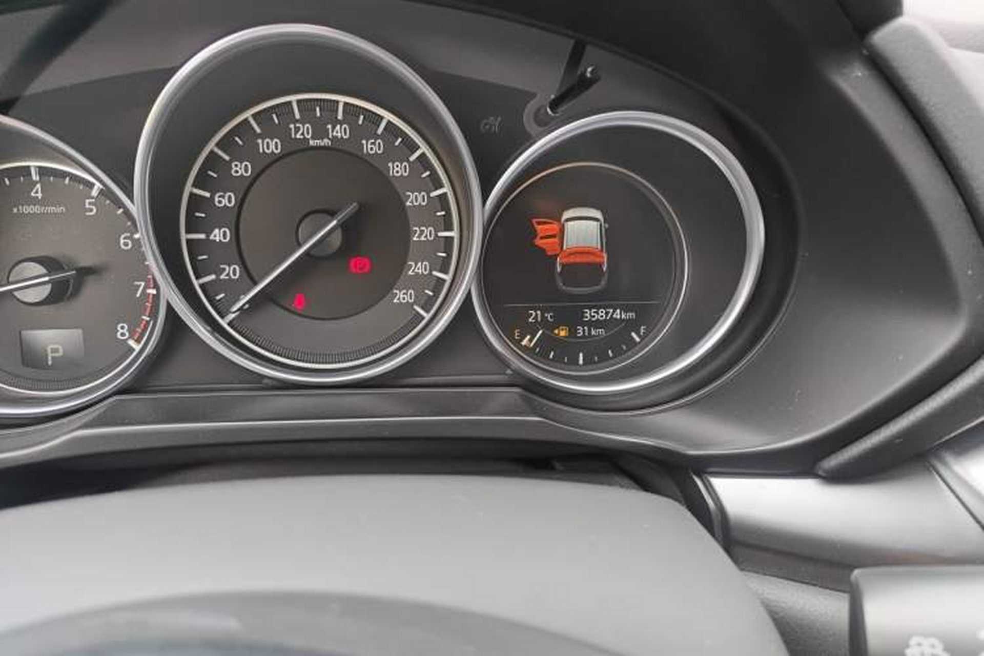 Used Mazda CX-5 2020 2.0L Automatic Two-Wheel Drive Smart Version Odometer Close Up