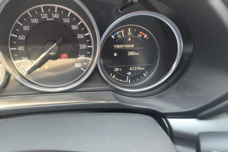 Used Mazda CX-5 2020 Revised Version 2.0L Automatic Two-Wheel Drive Smart Type Odometer Close Up