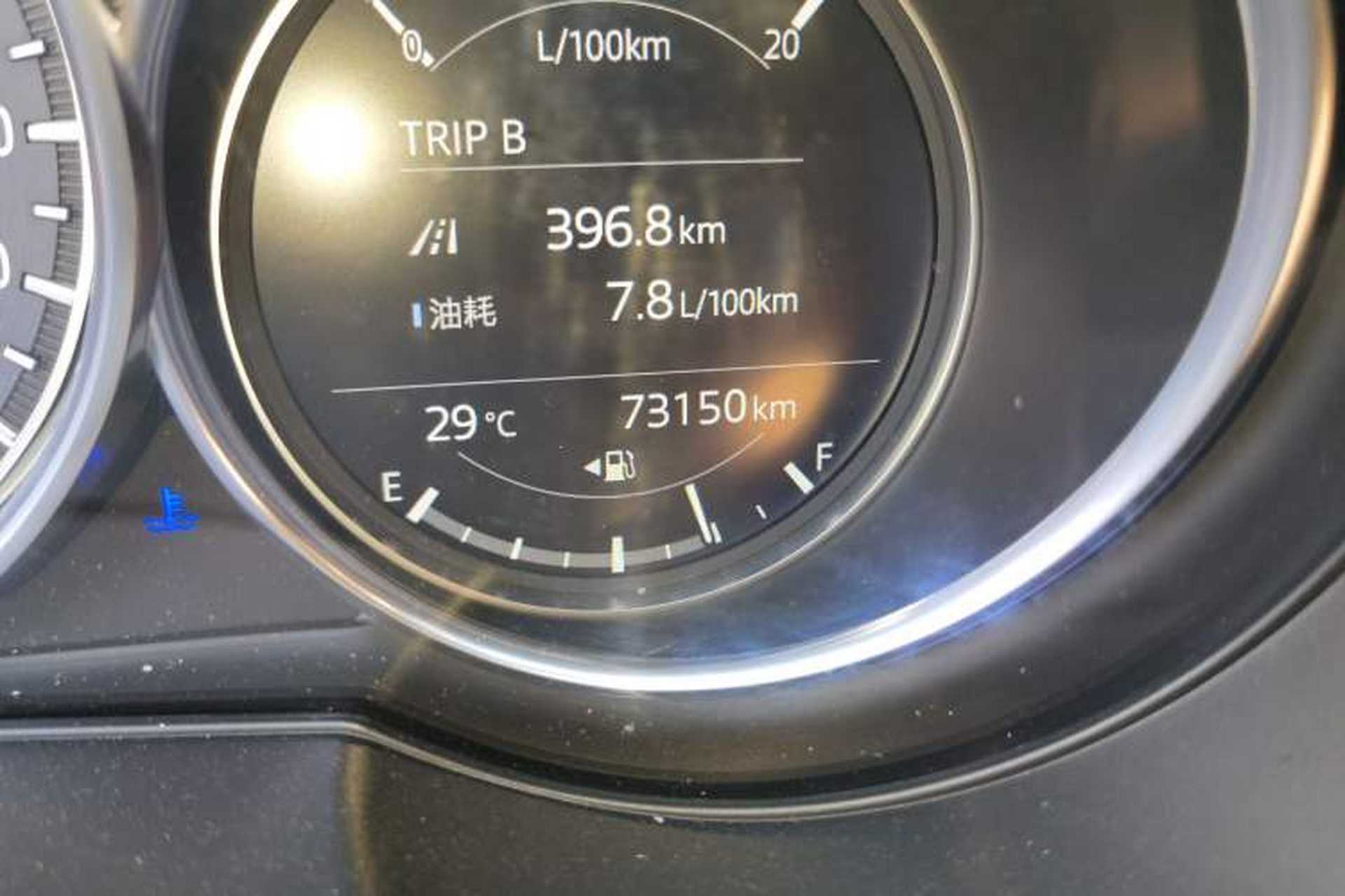 Used Mazda CX-5 2020 2.0L Automatic Two-Wheel Drive Smart Version Odometer Close Up