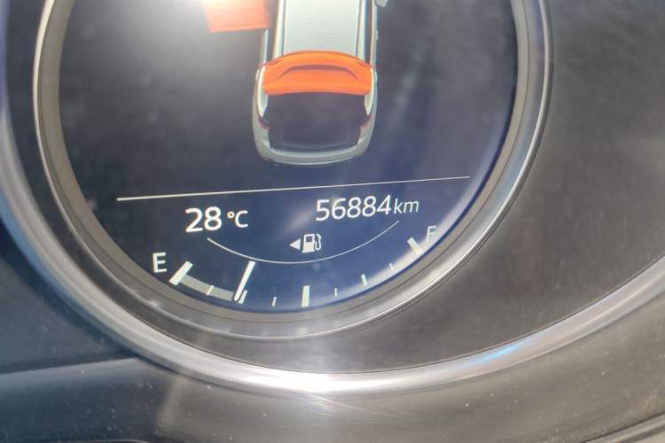 Used Mazda CX-5 2020 2.0L Automatic Two-Wheel Drive ZhiZun Version Odometer Close Up
