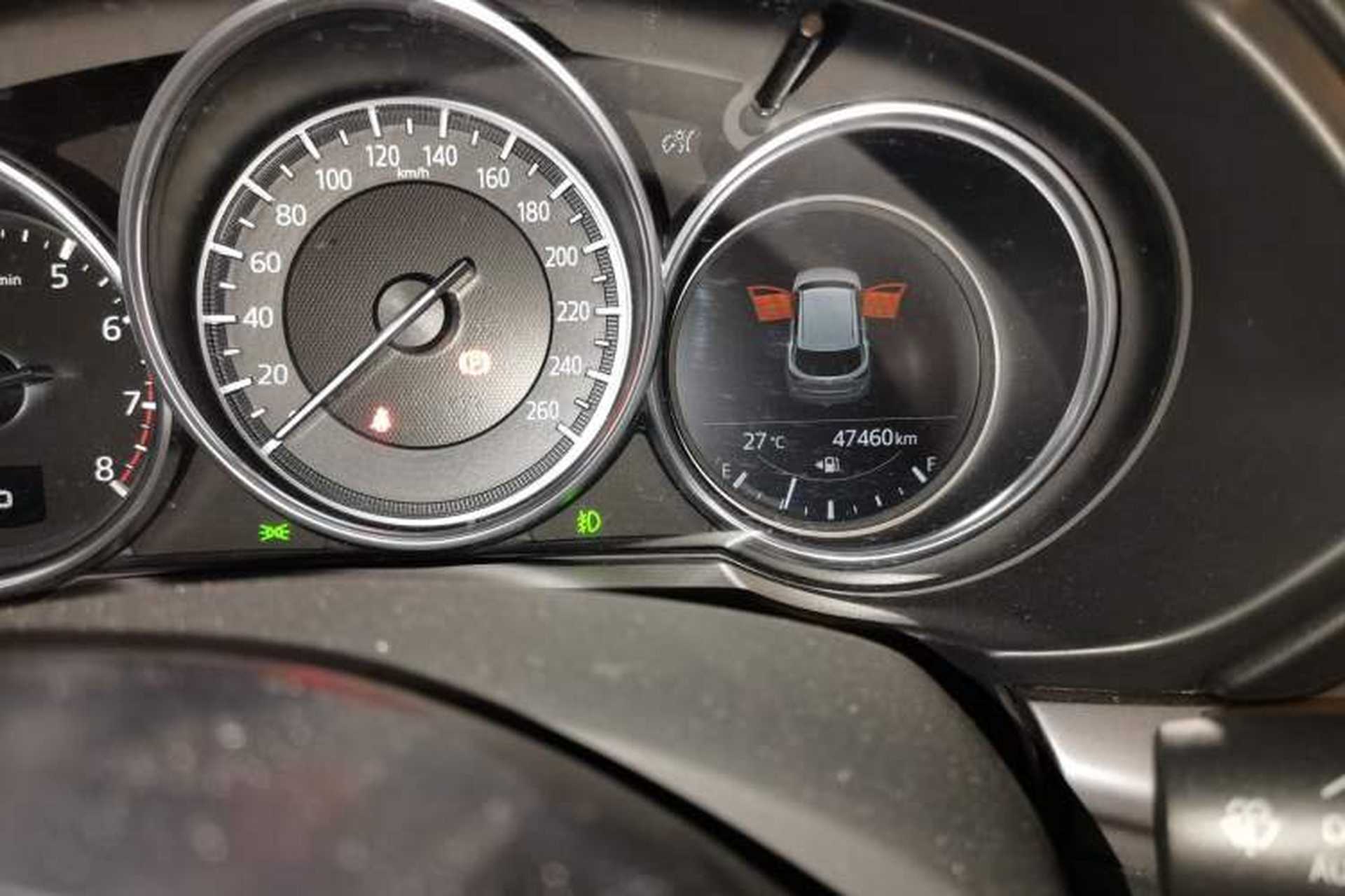 Used Mazda CX-5 2020 2.0L Automatic Two-Wheel Drive Smart Version Odometer Close Up