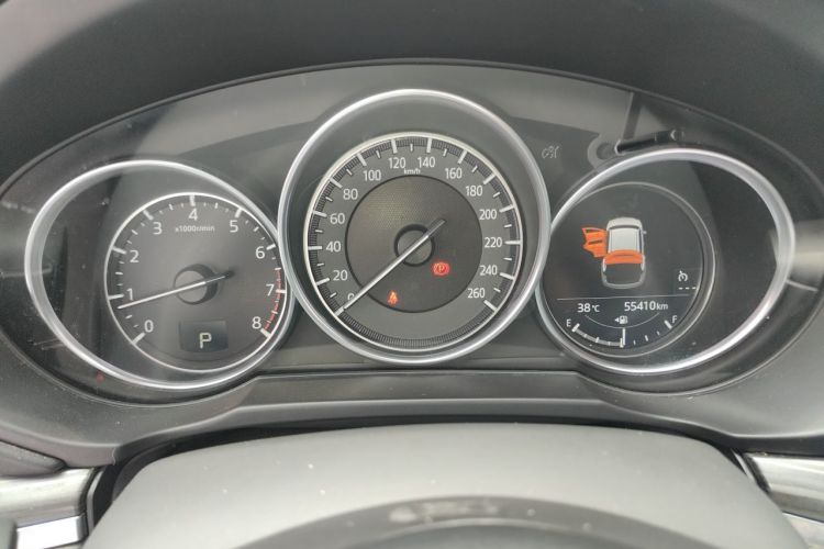 Used Mazda CX-5 2020 2.0L Automatic Two-Wheel Drive ZhiZun Version Odometer Close Up