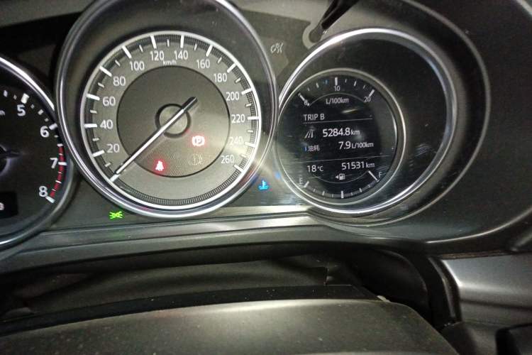 Used Mazda CX-5 2020 Revised Version 2.0L Automatic Two-Wheel Drive Smart Type Odometer Close Up