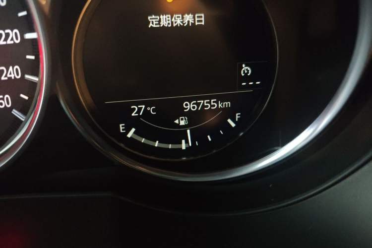 Used Mazda CX-5 2020 Revised Version 2.0L Automatic Two-Wheel Drive ZhiZun Trim Odometer Close Up