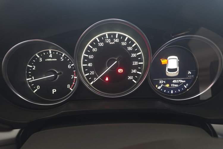 Used Mazda CX-5 2020 2.0L Automatic Two-Wheel Drive Smart Version Odometer Close Up