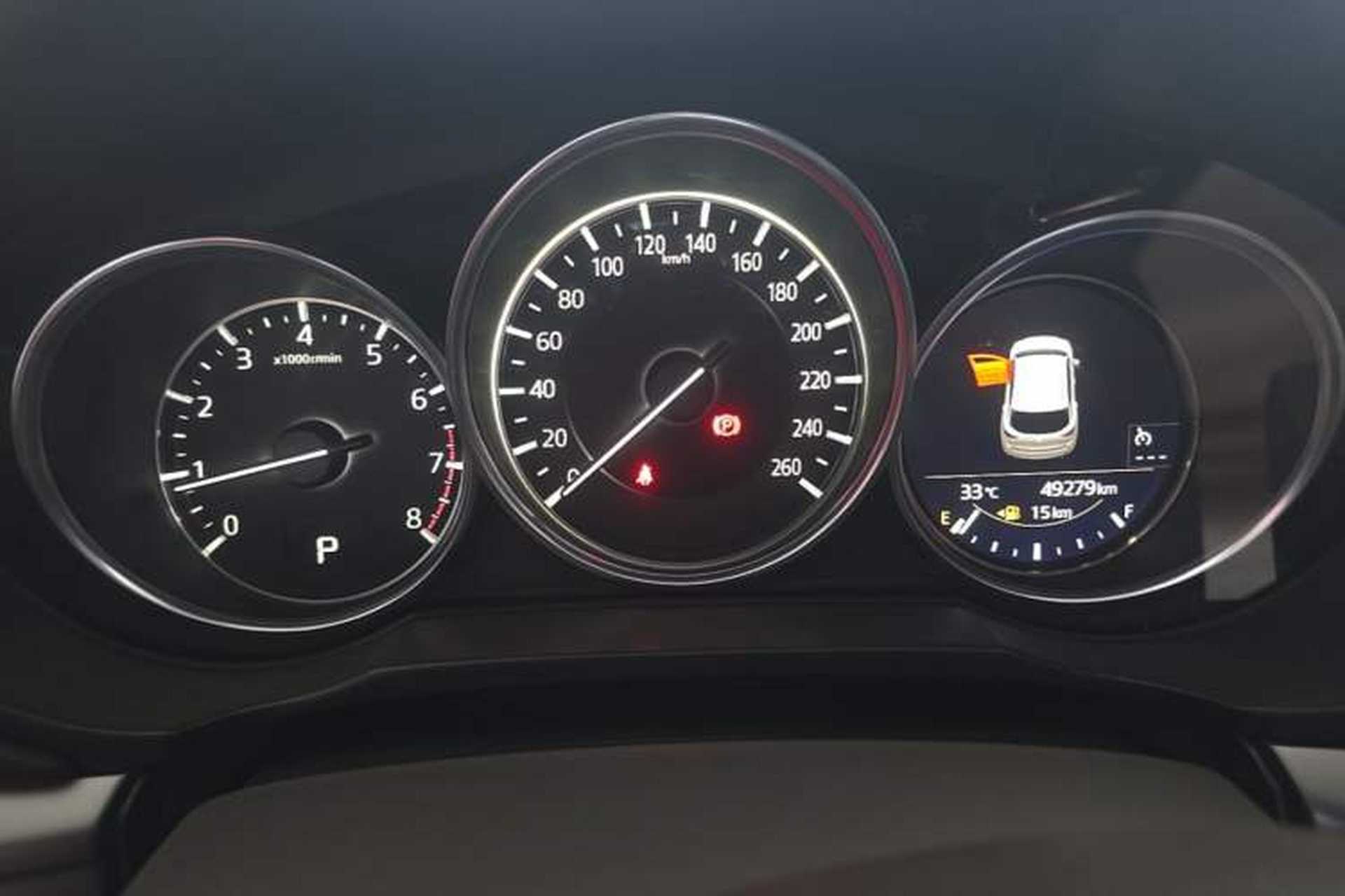 Used Mazda CX-5 2020 2.0L Automatic Two-Wheel Drive Smart Version Odometer Close Up