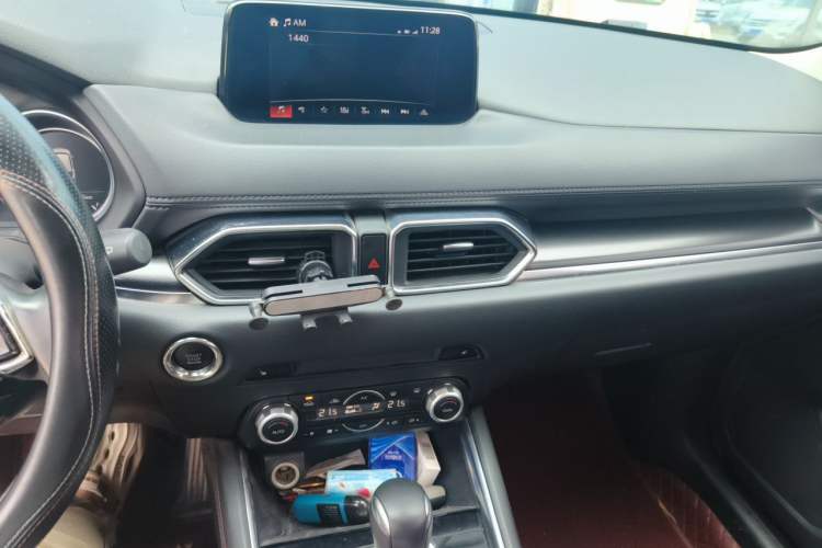 Used Mazda CX-5 2021 2.5L Automatic Two-Wheel Drive Black Knight Audio And AC Panel